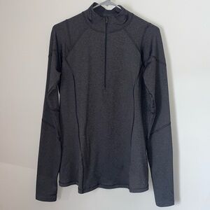 Reebok PlayDry Long Sleeve Quarter Zip Athletic Top